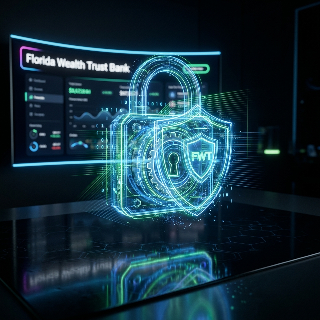 Security shield visualization representing account protection